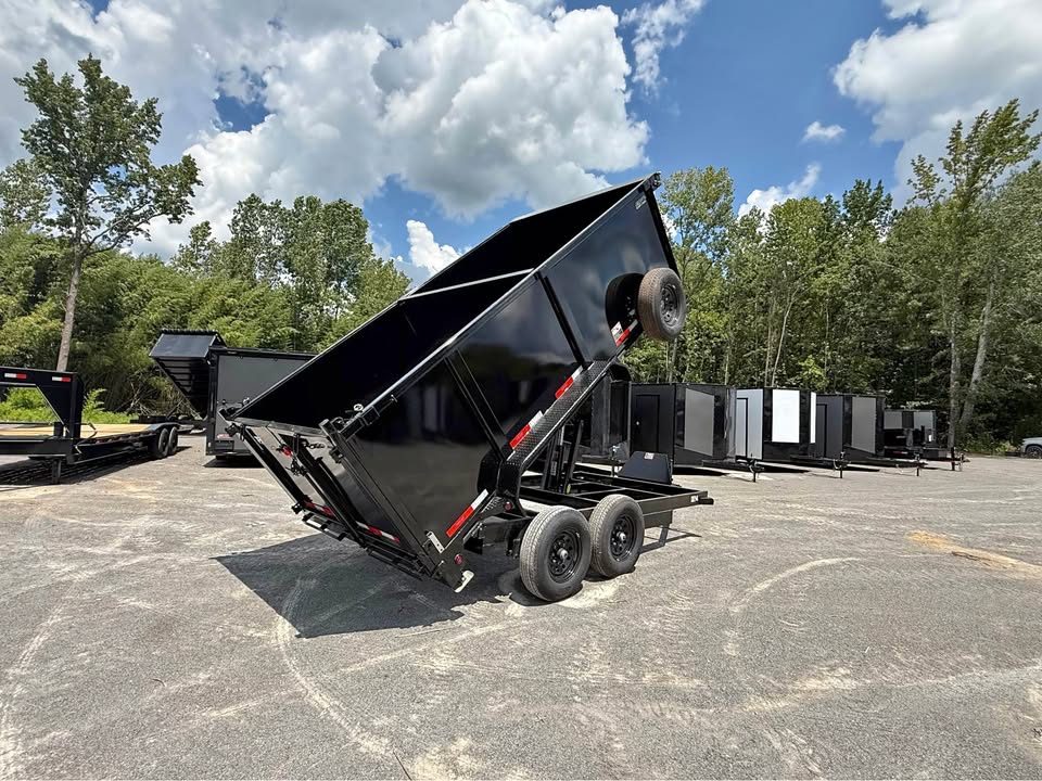 New 2027 Top Hat 7x14x4 14k Dump Trailer