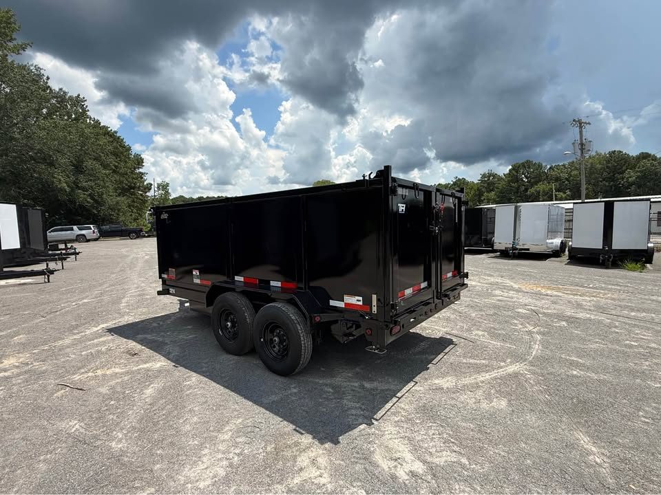 New 2027 Top Hat 7x14x4 14k Dump Trailer