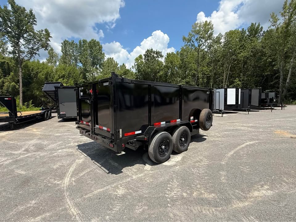 New 2027 Top Hat 7x14x4 14k Dump Trailer