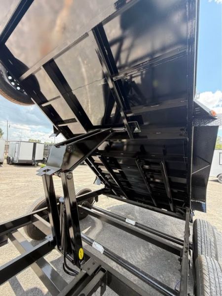 New 2027 Top Hat 7x14x4 14k Dump Trailer