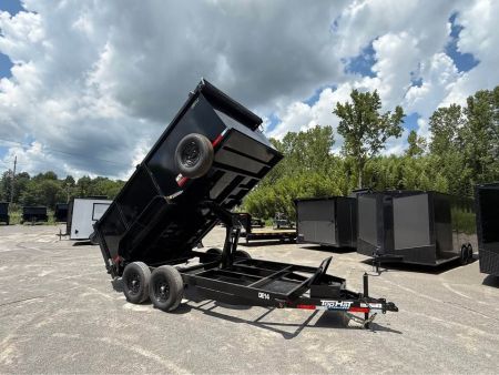 New 2027 Top Hat 7x14x4 14k Dump Trailer