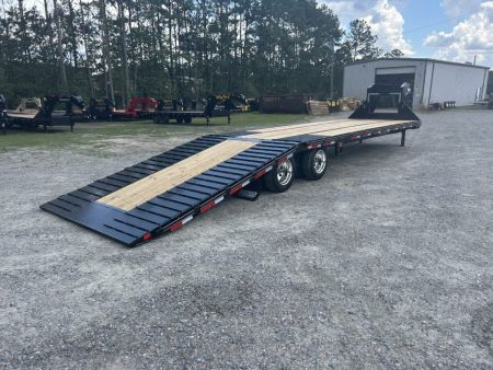 New 2027 Diamond C FMAX212 Hydraulic Dovetail 35ft (23ft+12ft) 12K Axles, #17,170lbs Payload