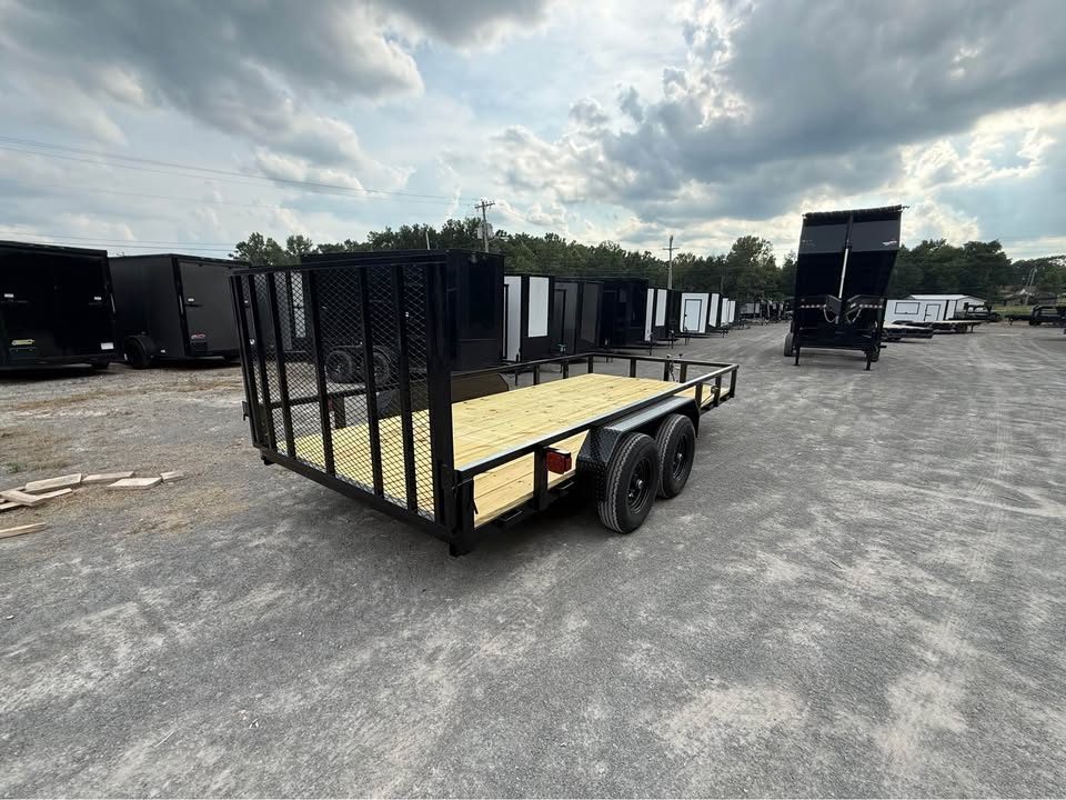 New 2027 Oak Ridge 82x16TA Utility Trailer