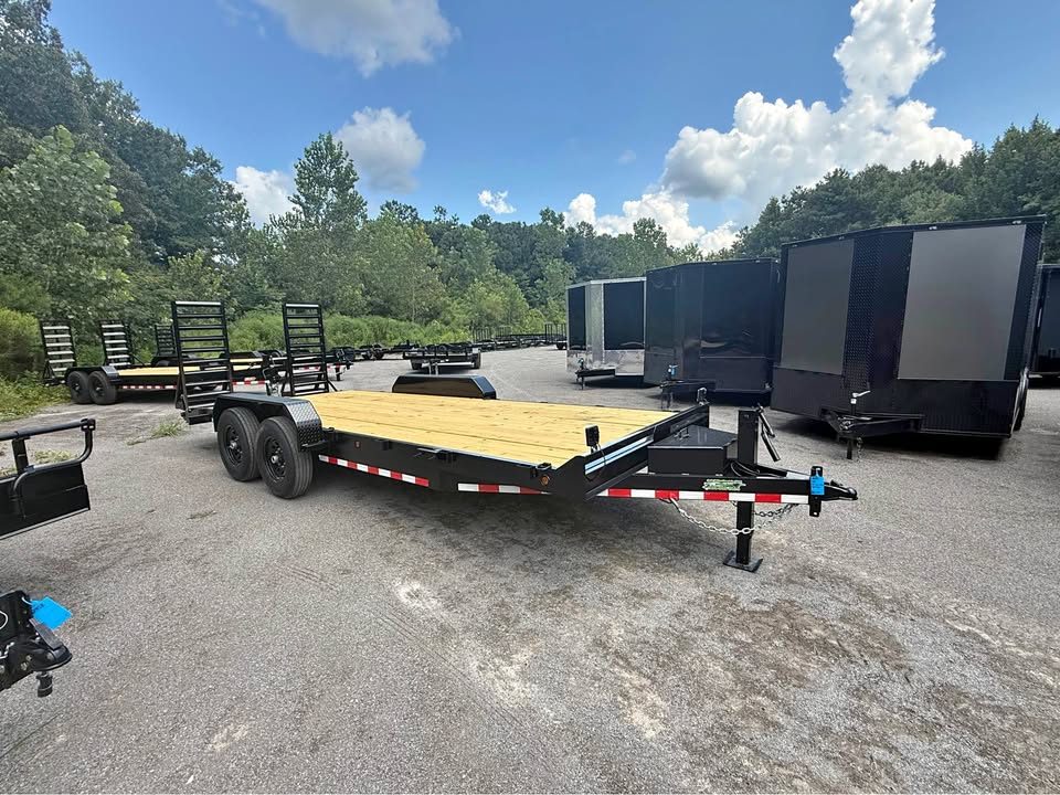 New 2027 Oak Ridge 83x20 14k Equipment Trailer