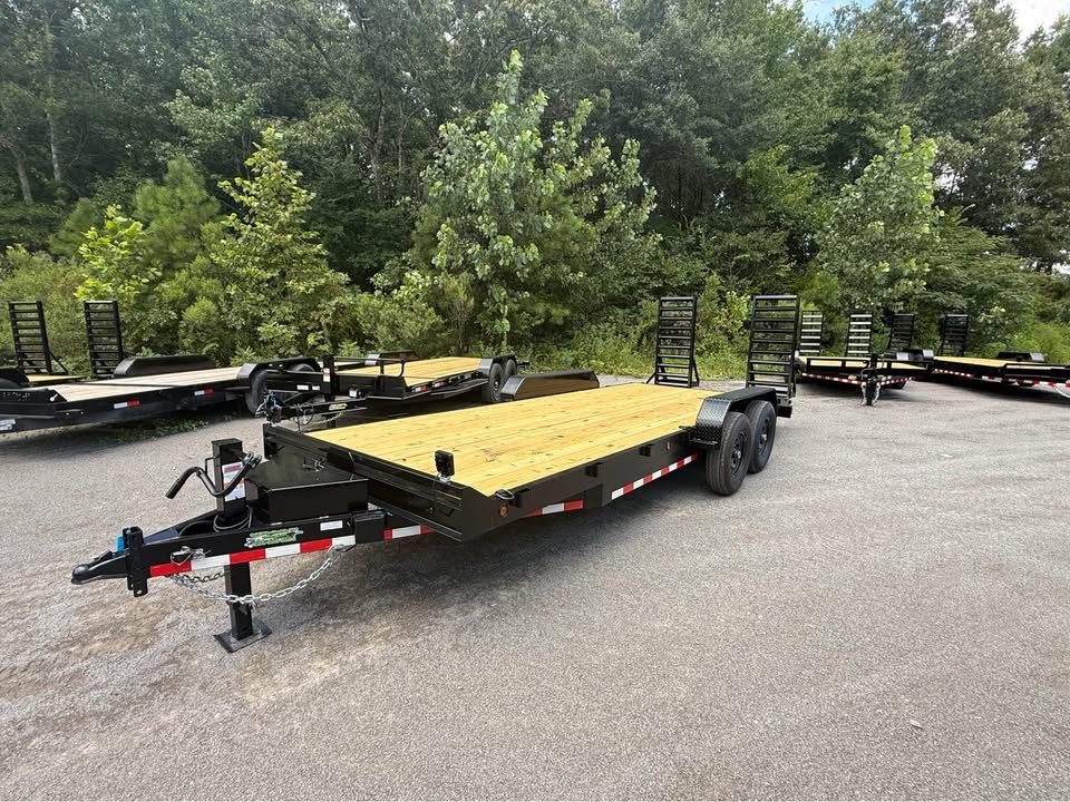 New 2027 Oak Ridge 83x20 14k Equipment Trailer