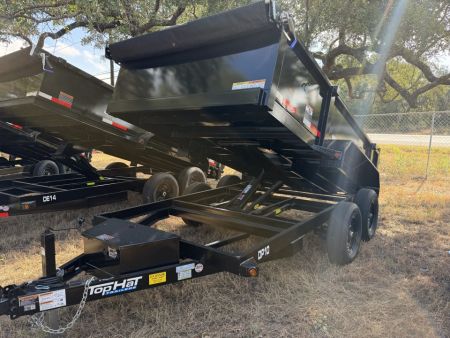 New 2026 Top Hat Trailers DP10 Dump Trailer