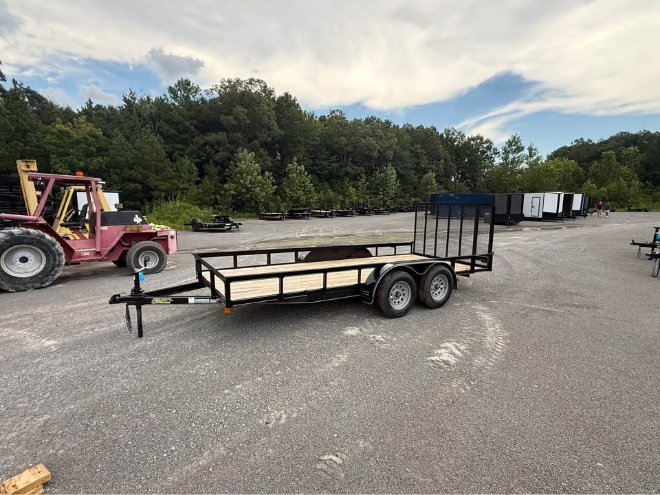New 2026 Oak Ridge 77x16TA Utility Trailer