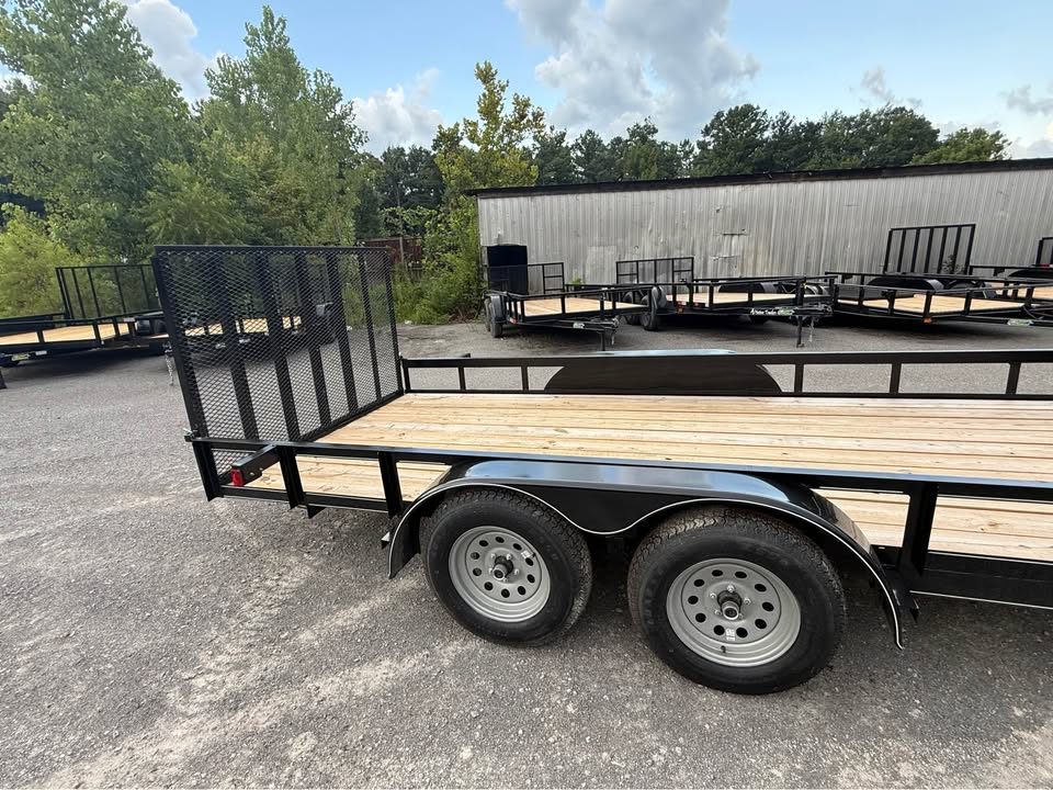 New 2026 Oak Ridge 77x16TA Utility Trailer