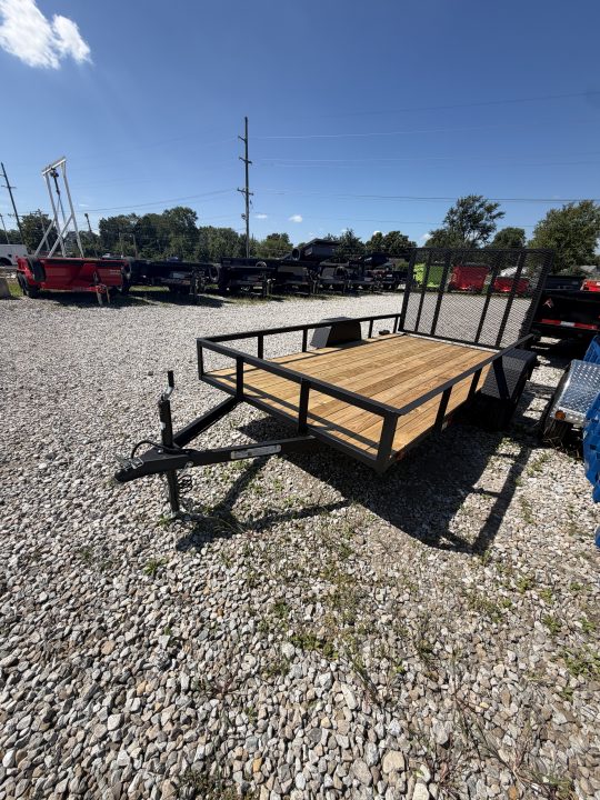 New 2026 Hiker Industries Utility Trailer UT-612 6x12 SA (GVW:2990) BLACK
