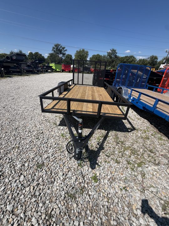 New 2026 Hiker Industries Utility Trailer UT-612 6x12 SA (GVW:2990) BLACK