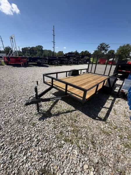 New 2026 Hiker Industries Utility Trailer UT-612 6x12 SA (GVW:2990) BLACK