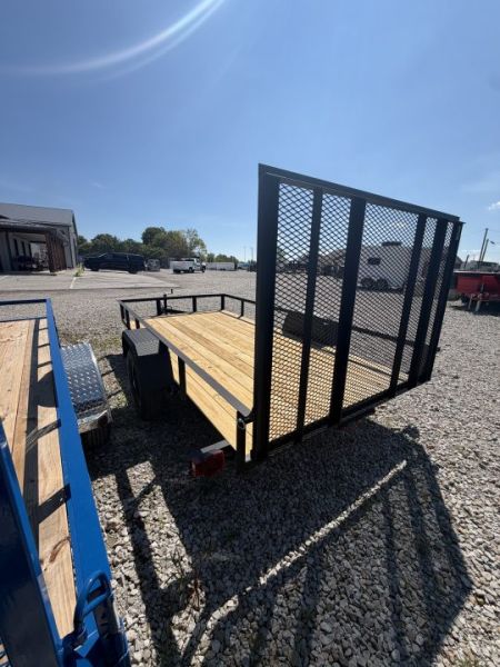New 2026 Hiker Industries Utility Trailer UT-612 6x12 SA (GVW:2990) BLACK