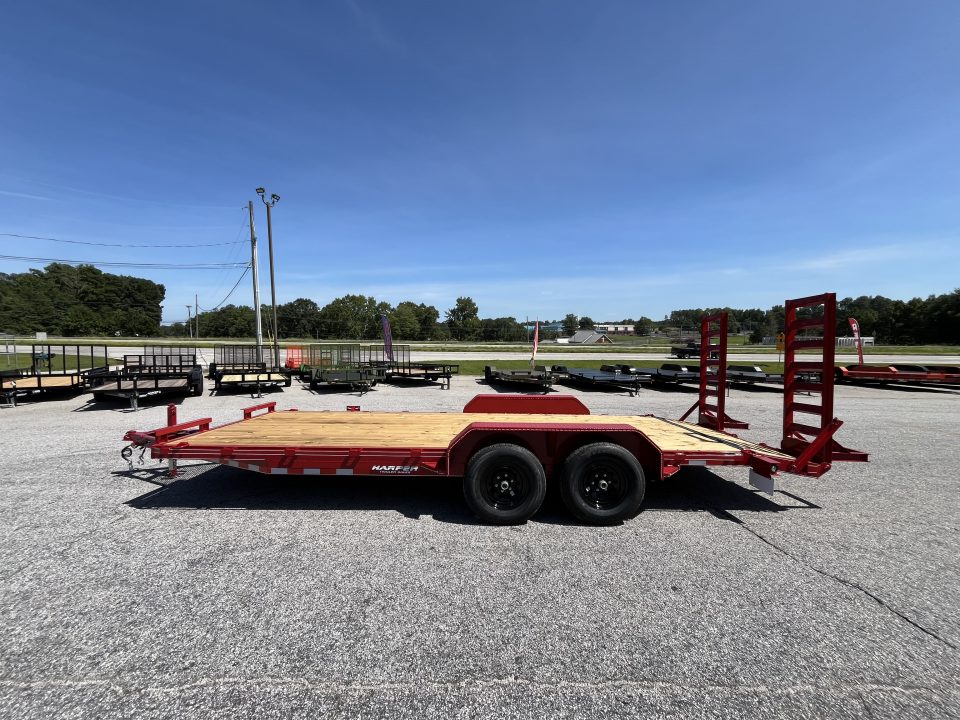 2027 7×20 Equipment Flatbed Trailer