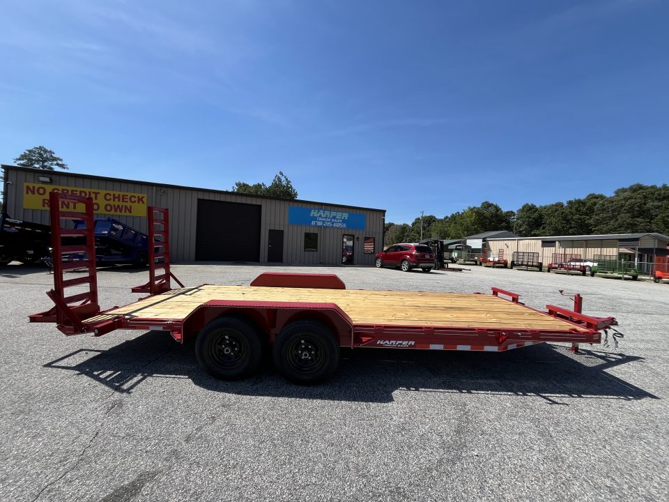 2027 7×20 Equipment Flatbed Trailer photo 5