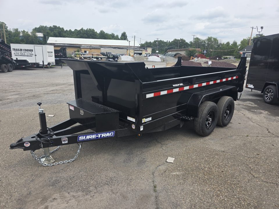 New 2026 Sure-Trac 6X12 10K - RAMPS Dump Trailer