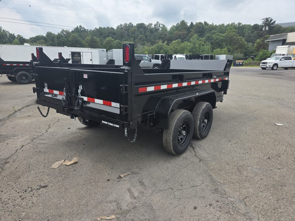New 2026 Sure-Trac 6X12 10K - RAMPS Dump Trailer