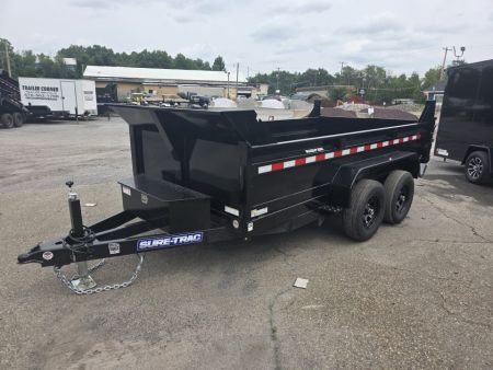 New 2026 Sure-Trac 6X12 10K - RAMPS Dump Trailer