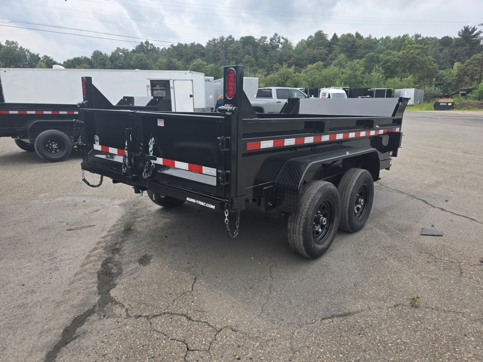 New 2026 Sure-Trac 6X12 10K - RAMPS Dump Trailer