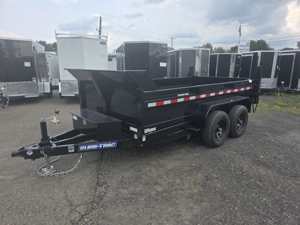 New 2026 Sure-Trac 6X12 10K - RAMPS Dump Trailer