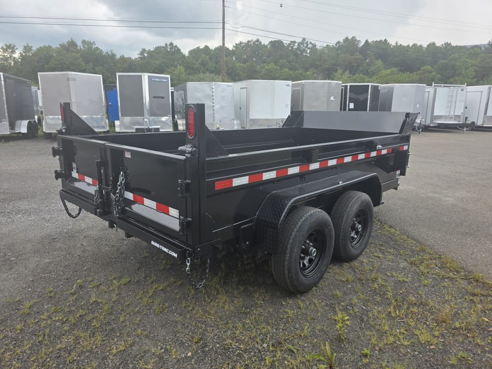 New 2026 Sure-Trac 6X12 10K - RAMPS Dump Trailer