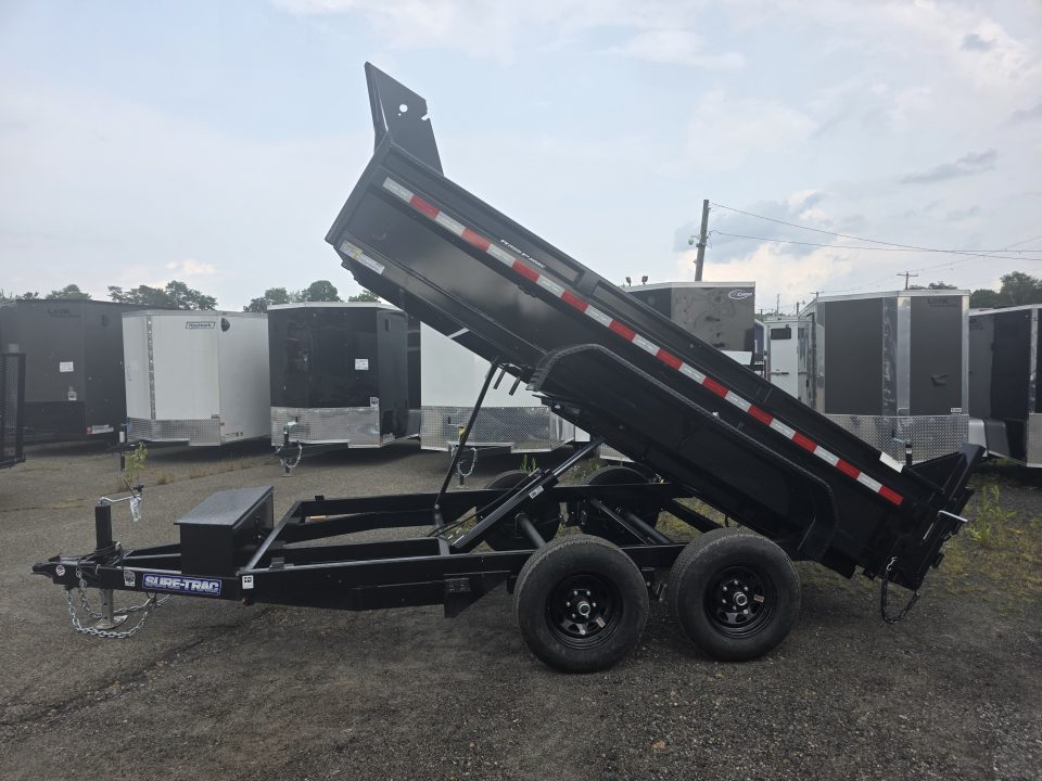 New 2026 Sure-Trac 6X12 10K - RAMPS Dump Trailer