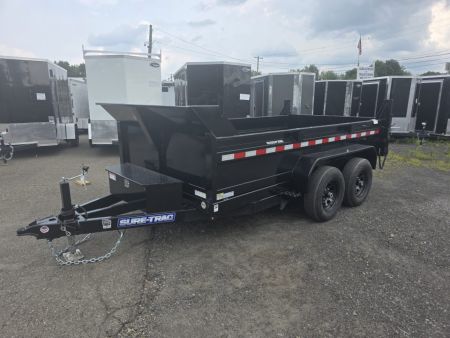 New 2026 Sure-Trac 6X12 10K - RAMPS Dump Trailer