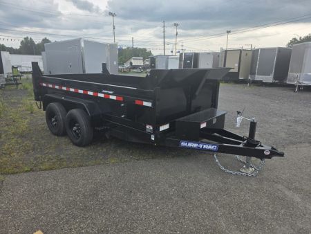 New 2026 Sure-Trac 6X12 10K - RAMPS Dump Trailer