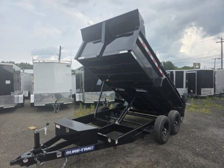 New 2026 Sure-Trac 6X12 10K - RAMPS Dump Trailer