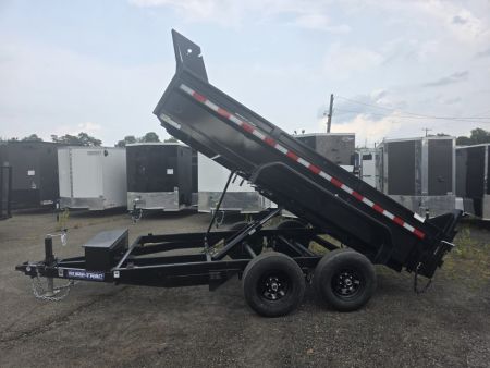 New 2026 Sure-Trac 6X12 10K - RAMPS Dump Trailer