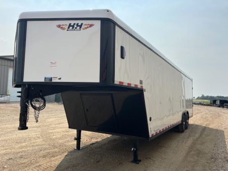 New 2027 H&H Trailers 24 Gooseneck Cargo / Enclosed Trailer