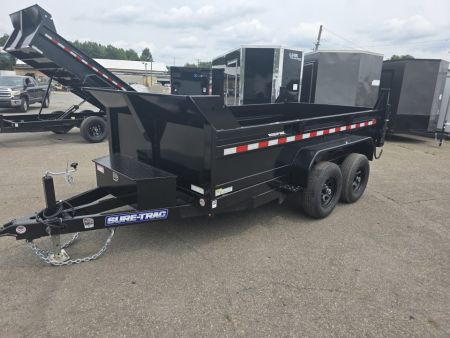 New 2027 Sure-Trac 6X12 10K - RAMPS Dump Trailer