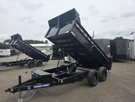 New 2027 Sure-Trac 6X12 10K - RAMPS Dump Trailer