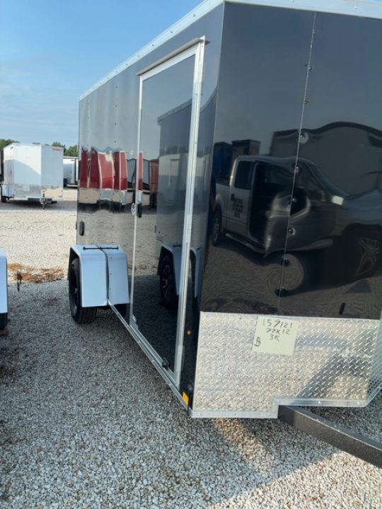 New 2027 Cargo Express 6X12 EX DLX FLAT TOP VN 3K Cargo / Enclosed Trailer