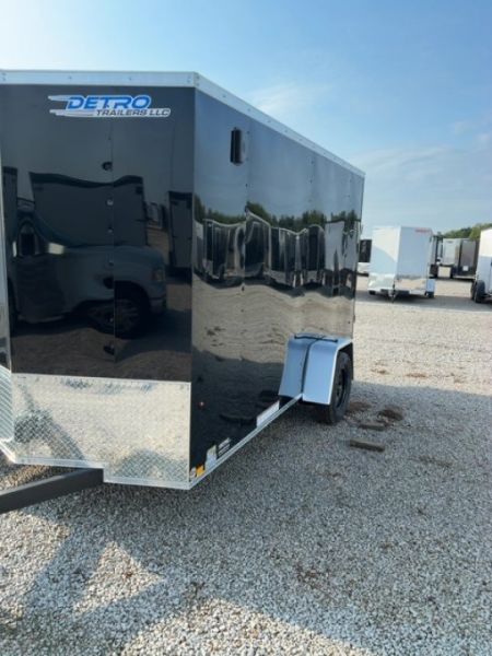 New 2027 Cargo Express 6X12 EX DLX FLAT TOP VN 3K Cargo / Enclosed Trailer