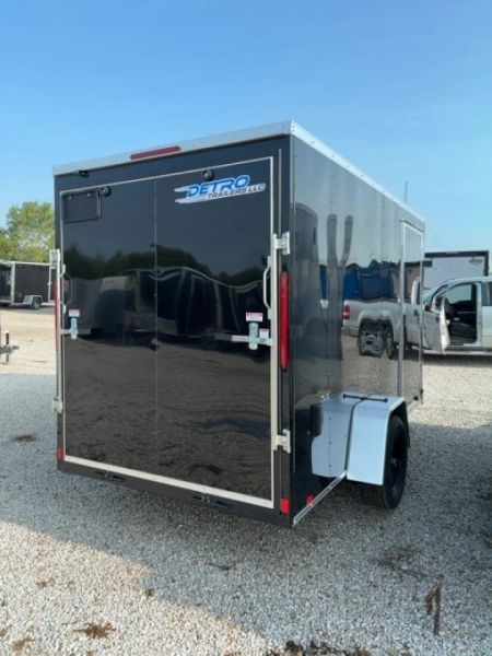 New 2027 Cargo Express 6X12 EX DLX FLAT TOP VN 3K Cargo / Enclosed Trailer
