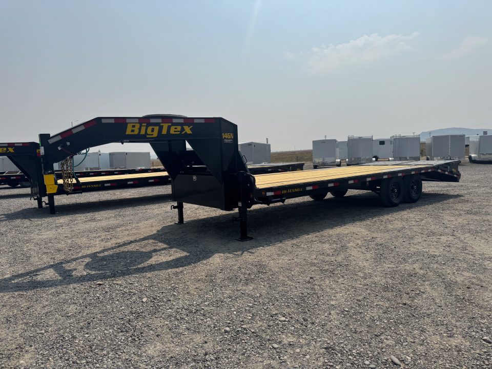 New 2027 Big Tex Trailers 14GN 20+5 Flatbed Trailer