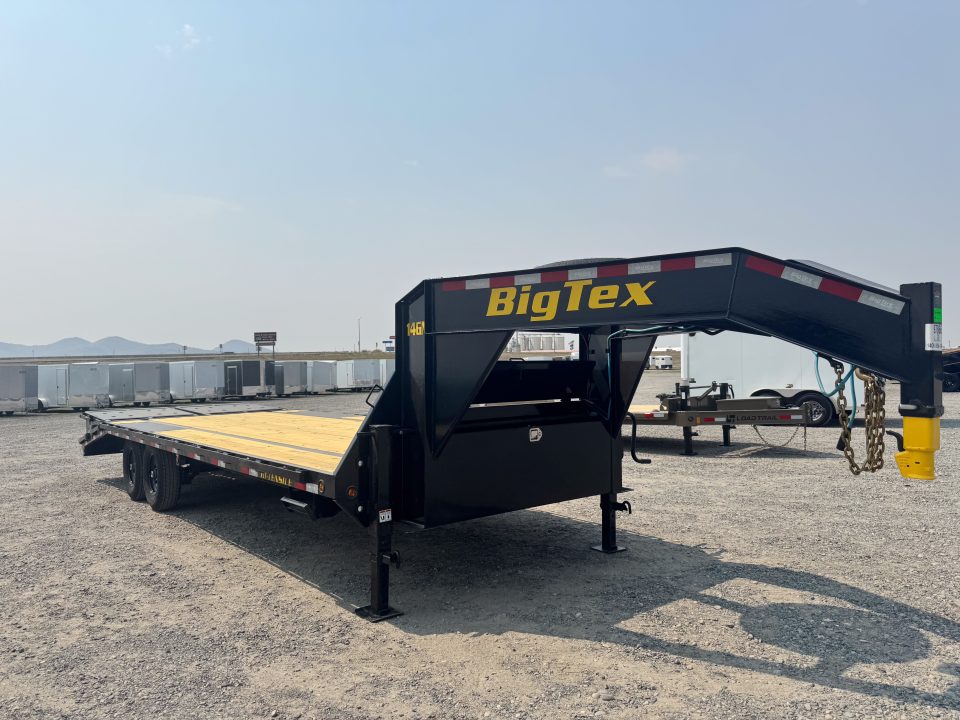 New 2027 Big Tex Trailers 14GN 20+5 Flatbed Trailer