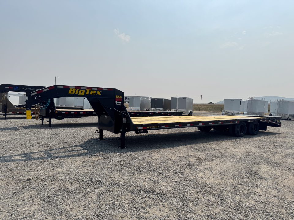 New 2027 Big Tex Trailers 22GN 28+5 Flatbed Trailer