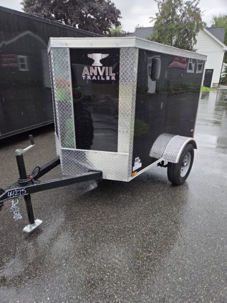 New 2026 Anvil 4x6 enclosed cargo trailer with barn door Cargo / Enclosed Trailer