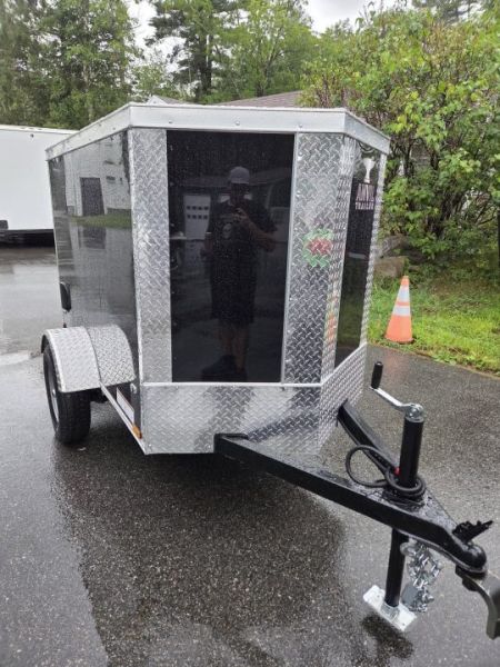 New 2026 Anvil 4x6 enclosed cargo trailer with barn door Cargo / Enclosed Trailer