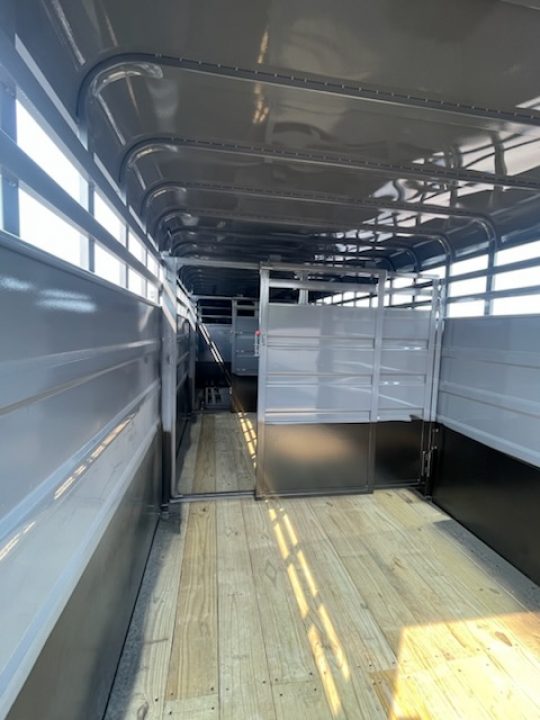 New 2027 Circle D 6'8x24 Stock Trailer