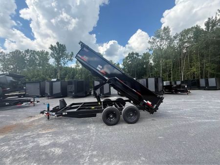 New 2026 Top Hat 7x14x2 14k Dump Trailer
