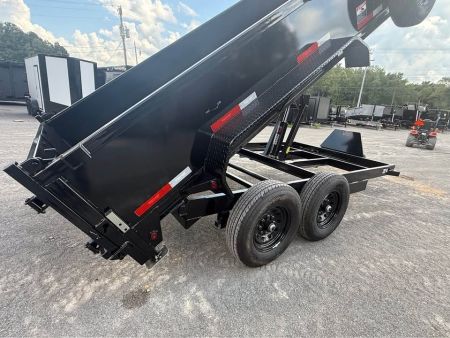New 2026 Top Hat 7x14x2 14k Dump Trailer