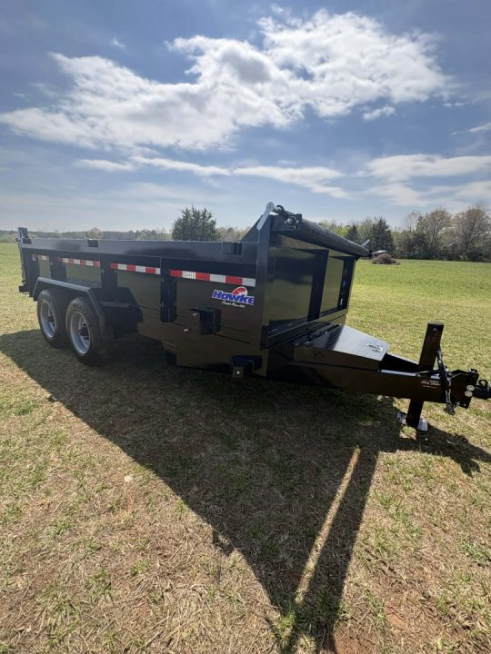 New 2027 Hawke Trailers 7 X 14 17K Low Profile Dump Trailer