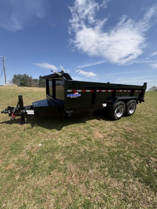 New 2027 Hawke Trailers 7 X 14 17K Low Profile Dump Trailer