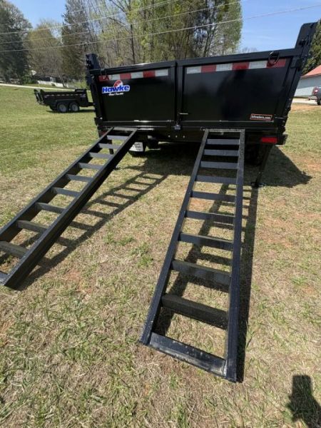 New 2027 Hawke Trailers 7 X 14 17K Low Profile Dump Trailer
