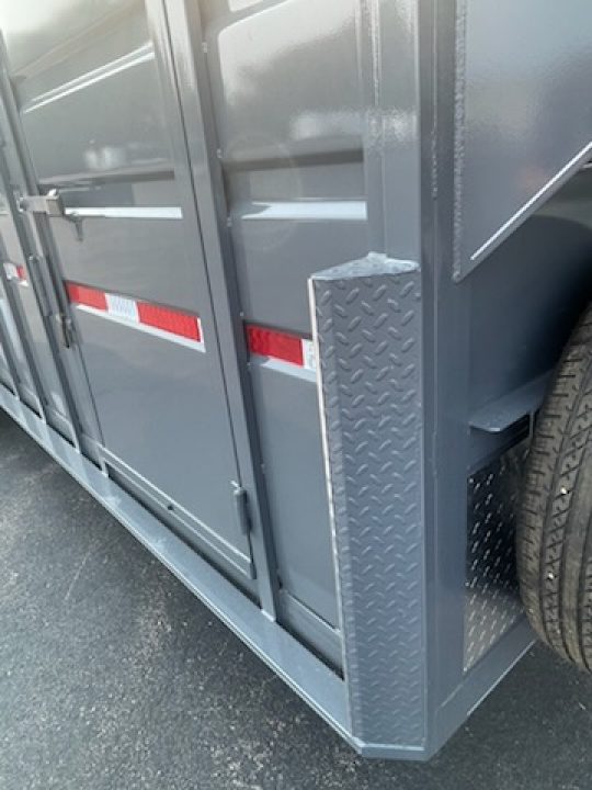 New 2027 Circle D 6'8x20 Stock Trailer