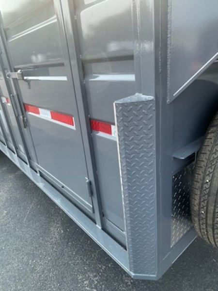 New 2027 Circle D 6'8x20 Stock Trailer