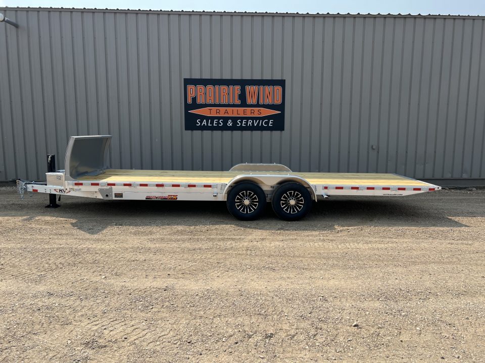 New 2027 H&H Trailers 24' Aluminum Speed Loader Tilt Trailer