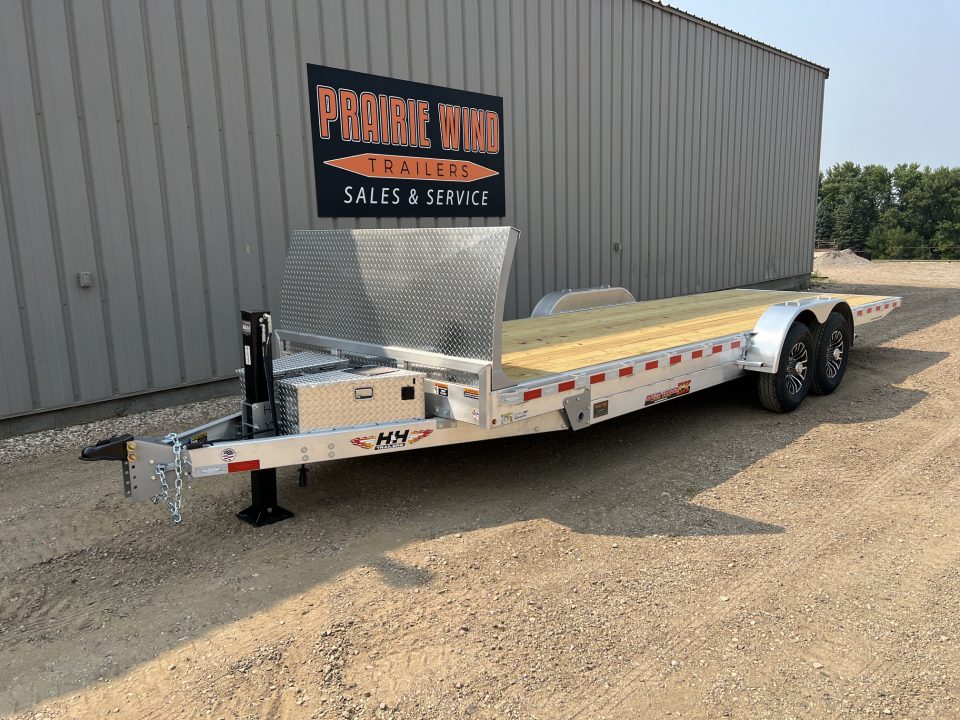 New 2027 H&H Trailers 24' Aluminum Speed Loader Tilt Trailer